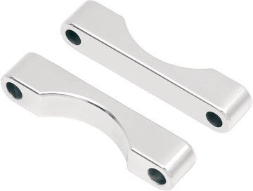 KLOCK WERKS WFB Benchmark Bagger Front Fender Blocks - For all 23"/26" Tire Hugger/Benchmark - Chrome KWFS-01-0100-C