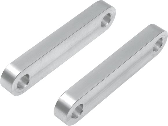 KLOCK WERKS Hugger Front Fender Mounting Blocks - For 16"/18" Wheels - Chrome KWFS-02-0103-C