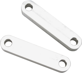 KLOCK WERKS Hugger Front Fender Mounting Blocks - For 21" Wheels - Chrome KWFS-02-0104-C