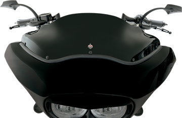 KLOCK WERKS Flare* Windshield - 8" - Black - '98-'13 FLTR KWW-01-0190