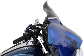 KLOCK WERKS Flare* Windshield - 6-1/2" - Dark Smoke - '14-'23 FLHT KWW-01-0199-2014