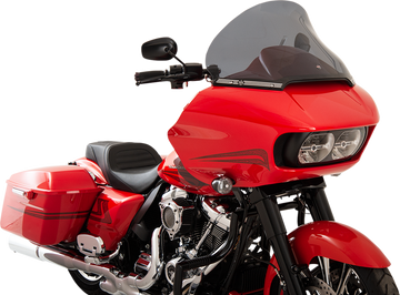 KLOCK WERKS Flare* Windshield - 15" - Dark Smoke - FLTR KWW-01-0315