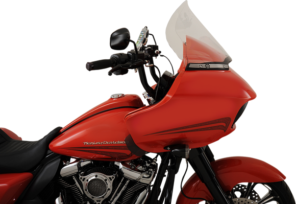 KLOCK WERKS Flare* Windshield - 15" - Clear - FLTR KWW-01-0313