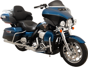 KLOCK WERKS Flare* Windshield - 5" - Black - '14-'23 FLH KWW-01-0319