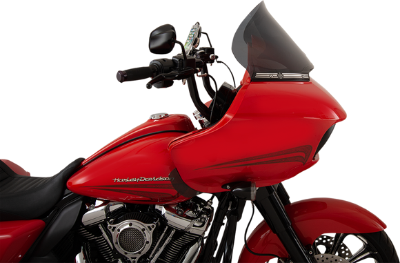 KLOCK WERKS Flare* Windshield - 12" - Dark Smoke - FLTR KWW-01-0328