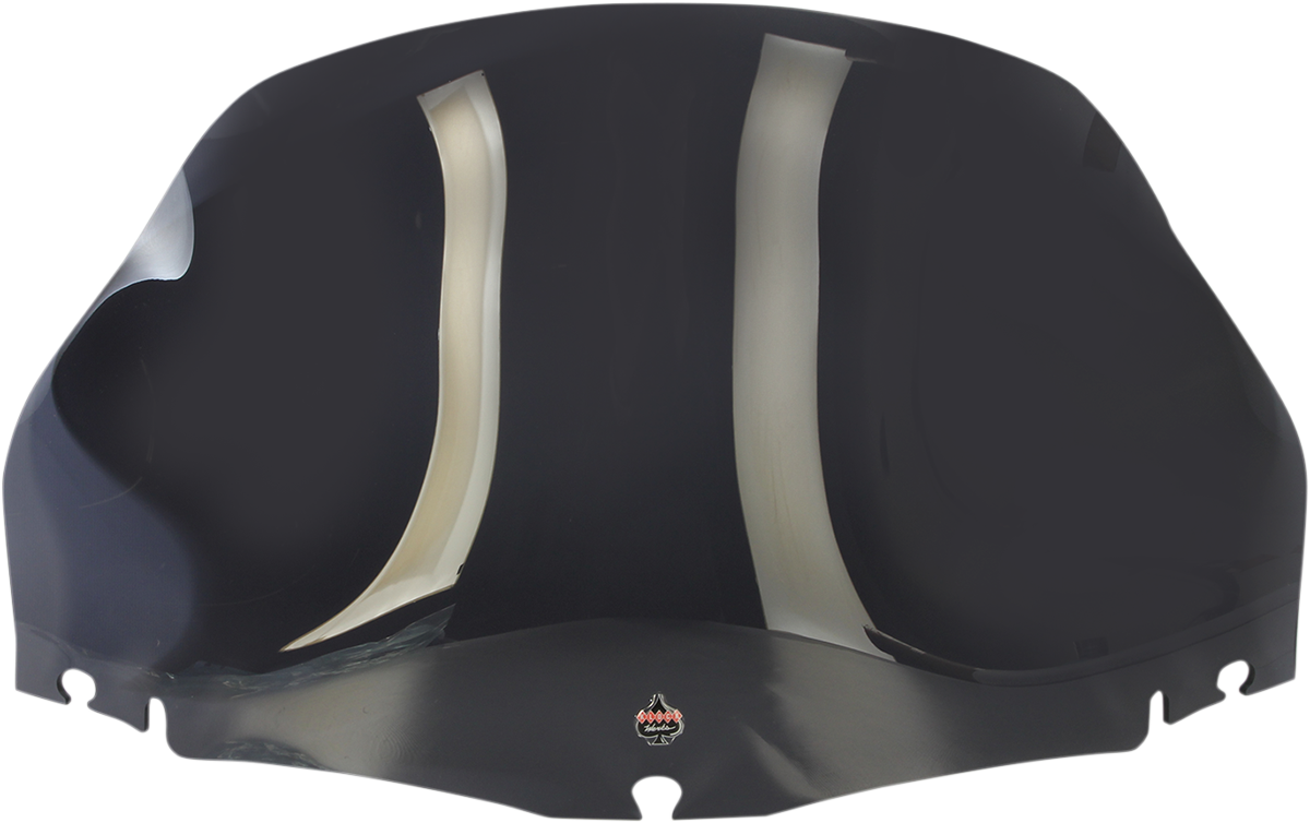 KLOCK WERKS Flare* Windshield - 11-1/2" - Dark Smoke - '96-'13 FLH KWW-01-0371