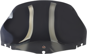 KLOCK WERKS Flare* Windshield - 11-1/2" - Dark Smoke - '96-'13 FLH KWW-01-0371