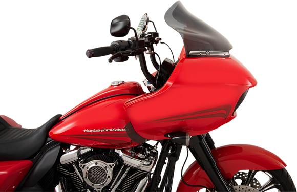 KLOCK WERKS Sport Flare* Windshield - 14" - Dark Smoke - FLTR KWW-01-0317