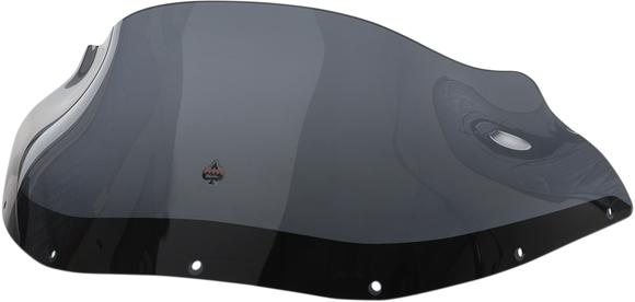 KLOCK WERKS Flare* Windshield - 9" - Dark Smoke - FXRP KWW-02-0500