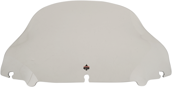 KLOCK WERKS Flare* Windshield - 10-1/2" - Clear - '14-'23 FLH KWW-01-0466