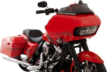 KLOCK WERKS Sport Flare* Windshield - 6" - Dark Smoke - FLTR KWW-01-0402