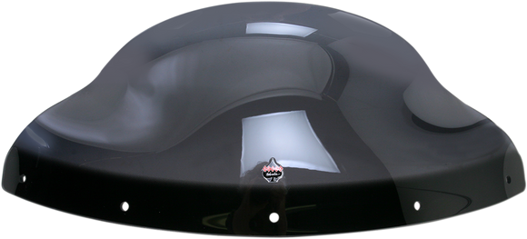 KLOCK WERKS Flare* Windshield - 9" - Dark Smoke - Vaquero KWW-06-0024