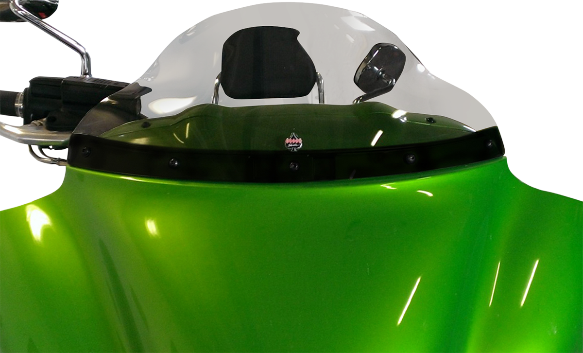 KLOCK WERKS Flare* Windshield - 9" - Tinted - Vaquero KWW-06-0023