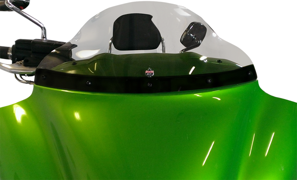 KLOCK WERKS Flare* Windshield - 9" - Tinted - Vaquero KWW-06-0023