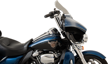 KLOCK WERKS Flare* Windshield - 10-1/2" - Tinted - '14-'23 FLH KWW-01-0468