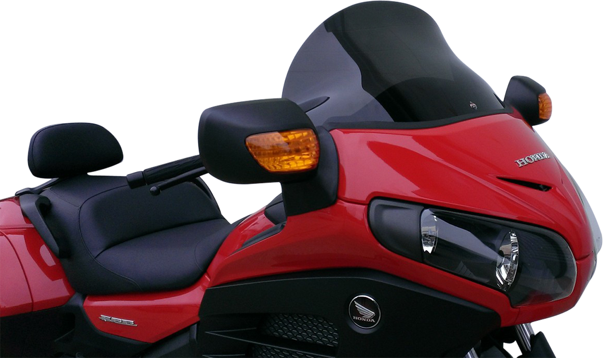 KLOCK WERKS Flare* Windshield - 14" - Dark Smoke - F6B KWW-06-0253