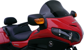 KLOCK WERKS Flare* Windshield - 14" - Dark Smoke - F6B KWW-06-0253