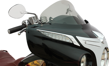 KLOCK WERKS Flare* Windshield - 10" - Short - Tinted - Chief KWW-04-0039