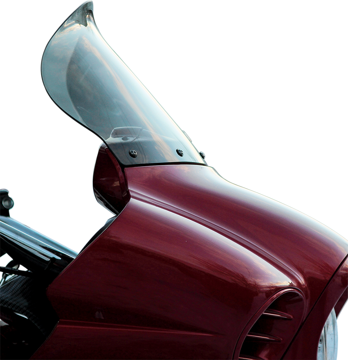 KLOCK WERKS Flare* Windshield - 12" - Tinted - Vaquero KWW-06-0047