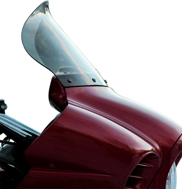 KLOCK WERKS Flare* Windshield - 12" - Tinted - Vaquero KWW-06-0047