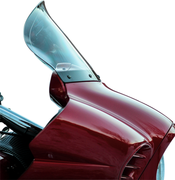 KLOCK WERKS Flare* Windshield - 12" - Clear - Vaquero KWW-06-0046