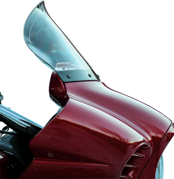 KLOCK WERKS Flare* Windshield - 12" - Clear - Vaquero KWW-06-0046