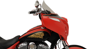 KLOCK WERKS Flare* Windshield - 14" - Tall - Clear - Indian KWW-04-0497