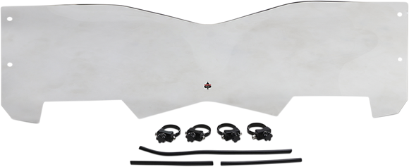 KLOCK WERKS Flare* Windshield - 9-3/4" - Clear - RZR KWW-05-0525