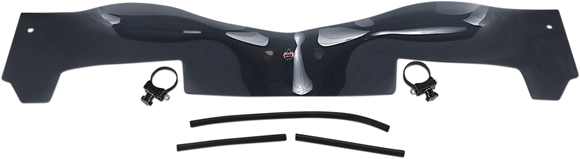 KLOCK WERKS Flare* Windshield - 4-1/2" - Dark Smoke - RZR KWW-05-0529