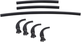 KLOCK WERKS Flare* Windshield - 10" - Clear - Wildcat KWW-05-0531