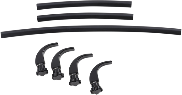 KLOCK WERKS Flare* Windshield - 10" - Clear - Wildcat KWW-05-0531