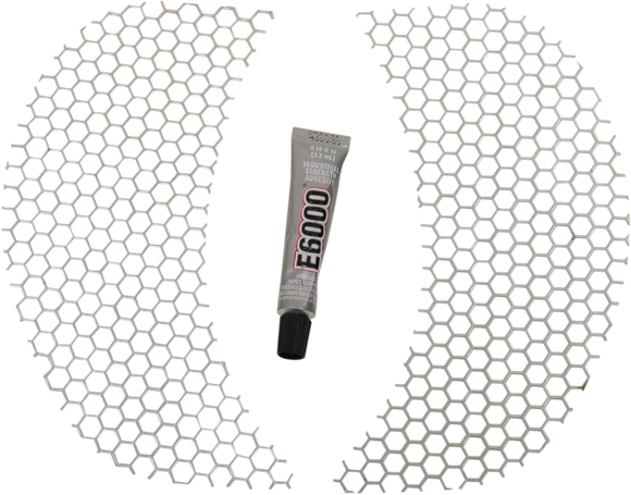KLOCK WERKS Fairing Vent Screen - Honeycomb KWS-01-0320