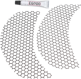 KLOCK WERKS Fairing Vent Screen - Honeycomb KWS-01-0320-B