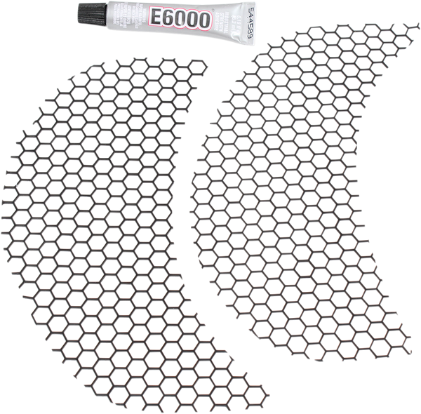 KLOCK WERKS Fairing Vent Screen - Honeycomb KWS-01-0320-B