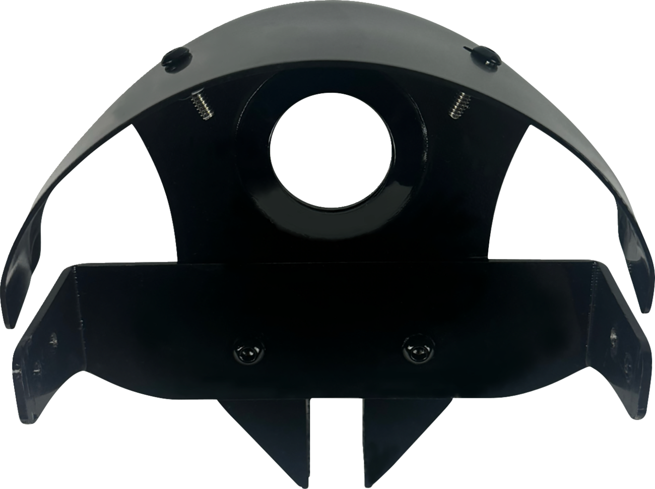 CUSTOM DYNAMICS LED Headlight - Shark Demon? - Pedestal Mount SD2-PM-W