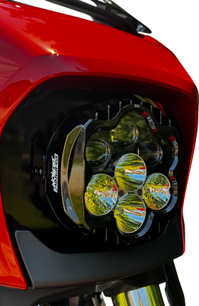 CUSTOM DYNAMICS LED Headlight - Shark Demon? - FLHX/SE SD2-23BAT-W