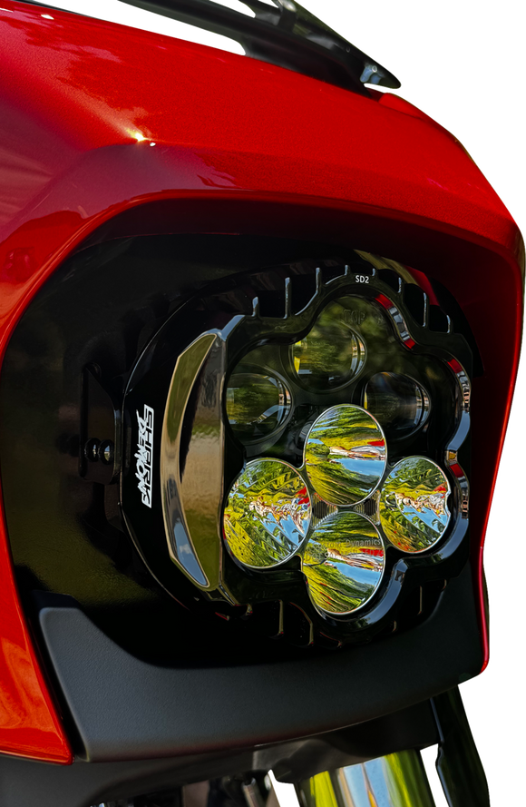 CUSTOM DYNAMICS LED Headlight - Shark Demon? - FLHX/SE SD2-23BAT-W