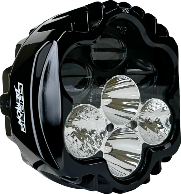 CUSTOM DYNAMICS LED Headlight - Shark Demon? - FLHX/SE SD2-23BAT-W