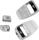 SLYFOX Footpegs - Silver Polished - Rear SF-904-02-2