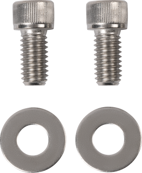 SLYFOX Footpegs - Silver Polished - Rear SF-904-02-2