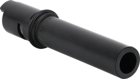 THRASHIN SUPPLY CO. Throttle Tube - Smooth - 1" - Touring TBW - Black TSC-2805-1