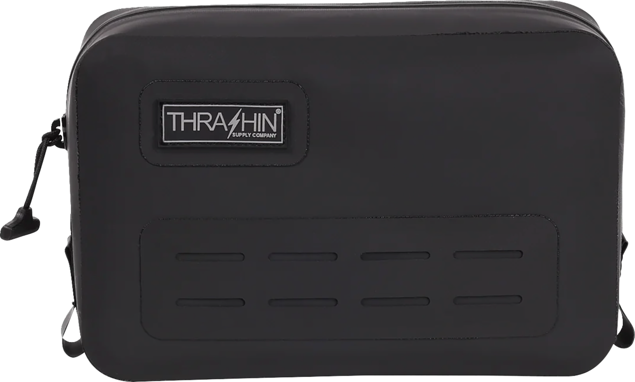 THRASHIN SUPPLY CO. Handlebar Bag - Black - Waterproof THB-0021