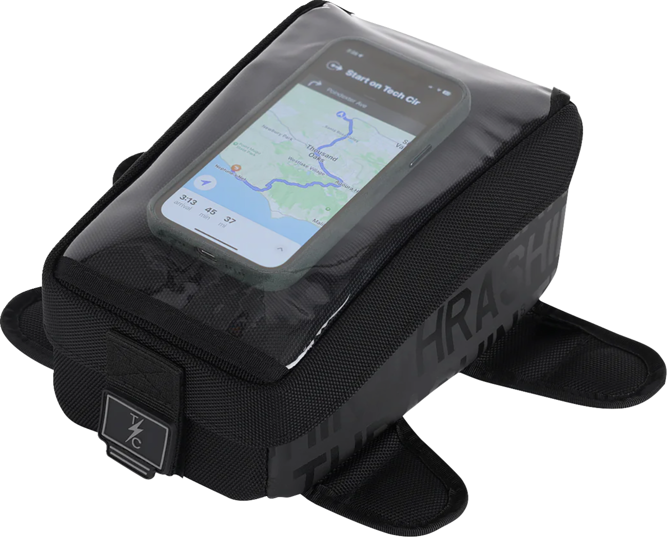 THRASHIN SUPPLY CO. Magnetic Tank Bag - 3.5L - Black TSB-0017