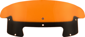 KLOCK WERKS Kolor Flare* Windshield - 8" - Orange - Indian KWW-04-0628