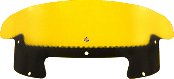 KLOCK WERKS Kolor Flare* Windshield - 8" - Yellow - Indian KWW-04-0629