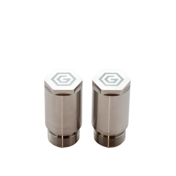 39mm stainless steel motorcycle fork extensions, 2-inch