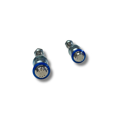 RWD ARP bolt and washer kit for 91-05 Harley Dyna with blue anodized washers