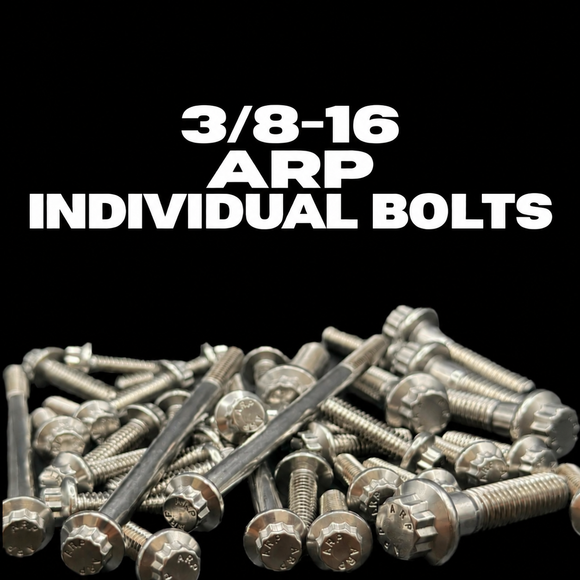 BAMCO 3/8-16 ARP Bolts, ARP stainless steel 12 point bolts sold individually