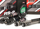 RWD V-Twin RS-2 Dyna Performance Package – RS-2 rear shocks, RS-1F front cartridges and fork oil for 2006-2017 Harley Davidson Dyna