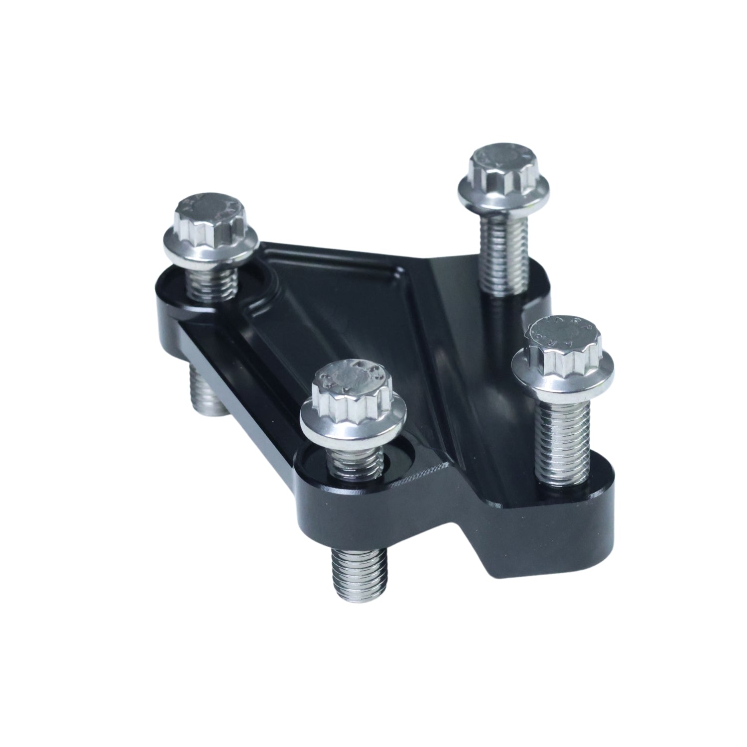 OG 13-inch Axial Brake Caliper Mounts V2 — Original Garage Moto black anodized billet 6061‑T6 bracket for 13-inch rotors